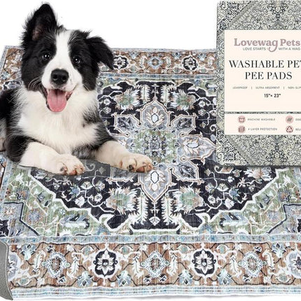 Washable Pee Pads for Dogs, Stylish, Non-Slip and Leak-Proof Pee Pads. Reusable Potty Pads for Dogs for Crates and Floors Disposable Dog Potty Washable Pee Pads for Dogs Bundle