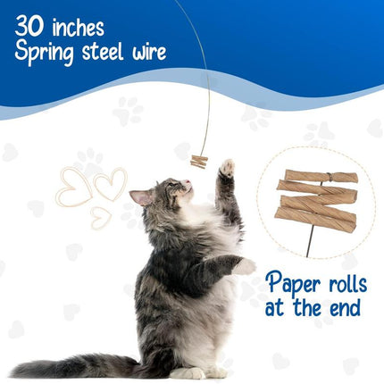 Cat Dancer Products 101 Interactive Cat Toy, Brown