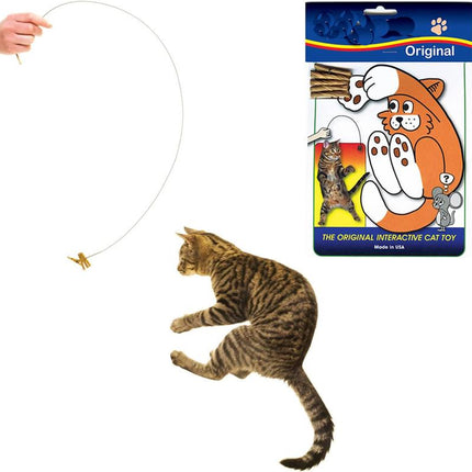 Cat Dancer Products 101 Interactive Cat Toy, Brown
