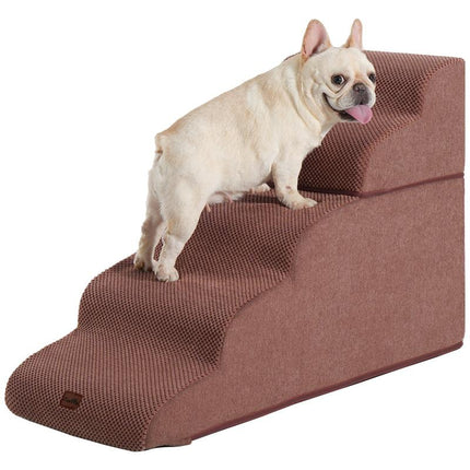 Made4Pets Dog Stairs and Ramp for Bed 3-5 Step Non-Slip Pet Stairs Suitable for High Bed Climbing Universal Design for Dogs and Cats Outdoorfun - Home