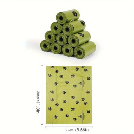 210Pcs/540Pcs Dog Poop Bags, Portable Pet Waste Bag Filling Rolls, Thickened Leak Proof, Pet Waste Disposal Bags, High-Quality Dog Supplies, Two Options-14Rolls 36Rolls