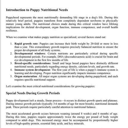 The Longevity Diet for Dogs: a Dog Food Recipes Cookbook with Science-Backed Nutrition for Every Life Stage