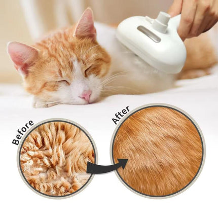 Pet Spray Hair Removal Comb Dog Brush Cat Brush Shedding Grooming Tool for Pets Supplies