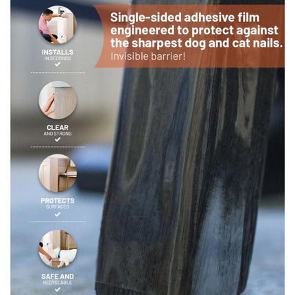 CLAWGUARD: Protection Tape Roll with Dispenser - Shield from Scratching