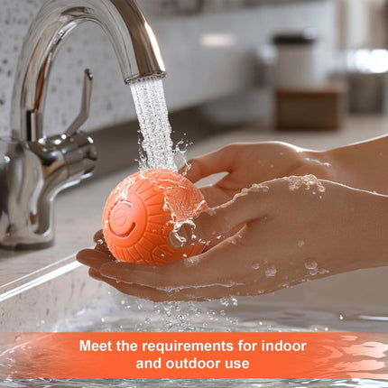 Stream Intelligent Interactive Dog Ball with Vibrating and Jumping Functions, Automatic Sports Bouncing Ball Toy, Suitable for Small/Large Dogs, Durable and Resistant Chewing Design, USB Rechargeable