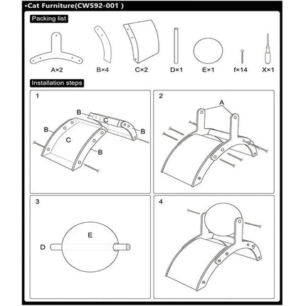 Arch Bridge & Ball Design Cat Scratching Board Durable Cat Scratching Ball with Wood Stand,Scratching Posts, Wear-Resistant Natural Sisal Rope Ball Cat Pet Supplies,Scratcher Toy Cool Cat Stuff Cozy Cat Bed Cat Scratcher Indoor Cat Accessories Cat Toys