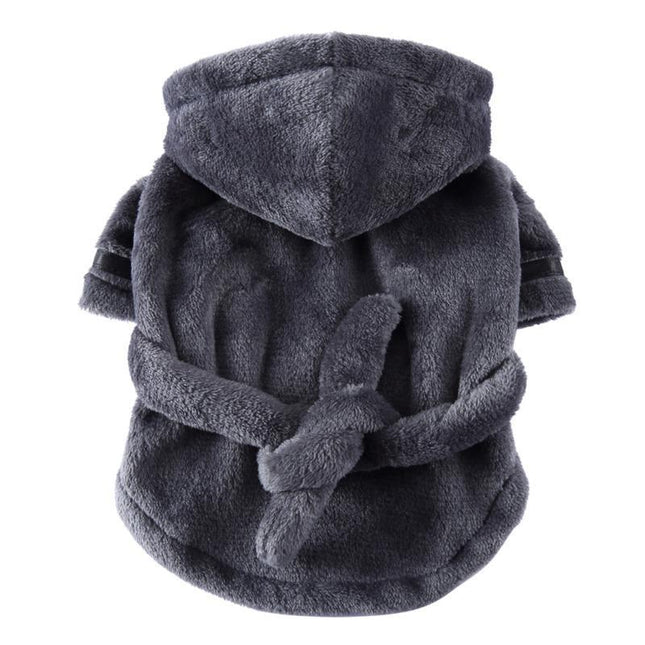 Dog Towel Luxury Soft Cotton Hooded Bathrobe- Multiple Color