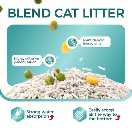 Tapioca Cat Litter, Tofu Cat Litter, Kitty Litter,Odor Control Quick Clumping Low Dust ,Kitten Litter,Smart Litter Boxes Cat Litter,A Ideal Partner for Automatic Litter Boxes,Cassava Cat Litter,Flushable Cat Litter,