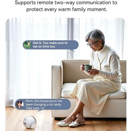 Pawpal Orbit: Smart Self-Charging Pet Camera with 1080P HD, Phone Control, Laser Fun & Voice Chat for Remote Play with Cats and Dogs Pet Cam with Night Vision Indoor Movable