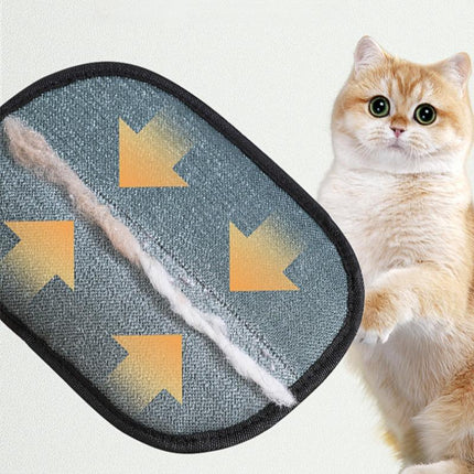 Reusable Pet Hair Remover Glove, 1Pc Pet Hair Removing Glove Tool, Pet Grooming Glove, Dog & Cat Grooming Supplies, Pet Supplies