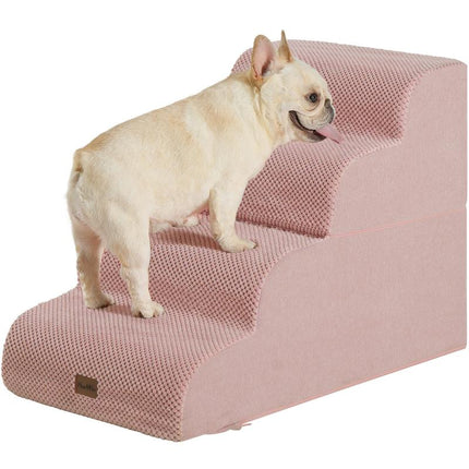 Made4Pets Dog Stairs and Ramp for Bed 3-5 Step Non-Slip Pet Stairs Suitable for High Bed Climbing Universal Design for Dogs and Cats Outdoorfun - Home
