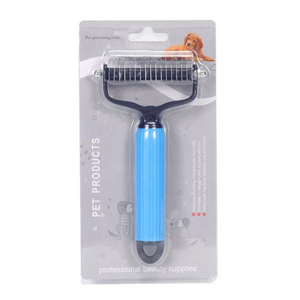 Pet Deshedding Brush for Cats and Dogs