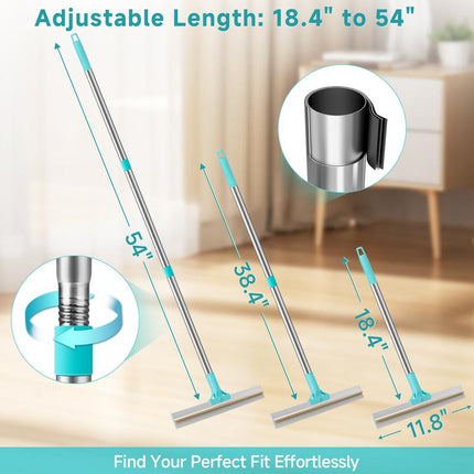 Carpet Rake for Pet Hair Removal(3 Pack), Dog Cat Fur Remover Scraper Broom, 52.7” Adjustable Cat Dog Carpet Rake, Hair Removal Rake, Lint Remover Cleaner Toolsfor Rugs, Mats, Couch, Furniture