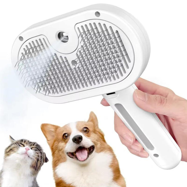 Pet Spray Hair Removal Comb Dog Brush Cat Brush Shedding Grooming Tool for Pets Supplies