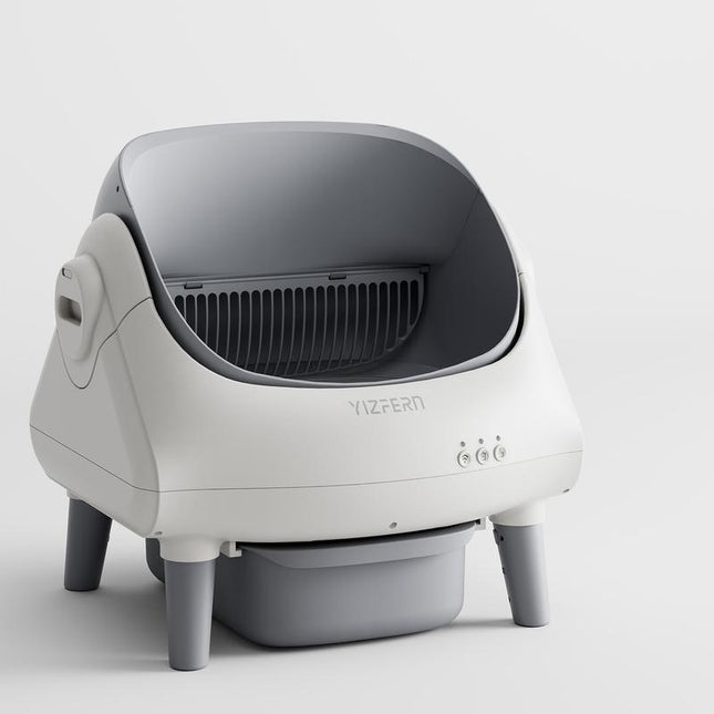 YIZFERN Smart Self-Cleaning Cat Litter Box APP Controlled Multi-Cat Safe Litterbox with Dual Safety System & Triple Odor Control Technology