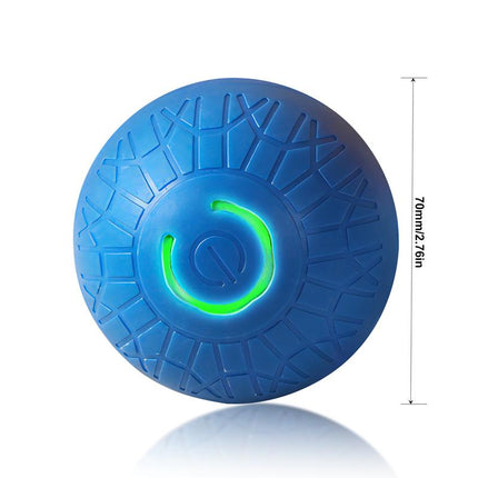 Stream Intelligent Interactive Dog Ball with Vibrating and Jumping Functions, Automatic Sports Bouncing Ball Toy, Suitable for Small/Large Dogs, Durable and Resistant Chewing Design, USB Rechargeable