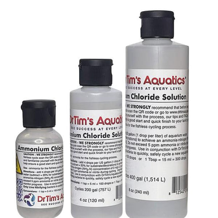 Drtim'S Aquatics Ammonium Chloride for Fishless Cycling a New Freshwater or Marine Aquarium
