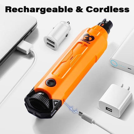 Newest Dog Nail Grinder - Enhanced Pet Nail Grinder Super Quiet Electric Rechargeable Dog Nail Trimmer for Small Medium Large Dogs