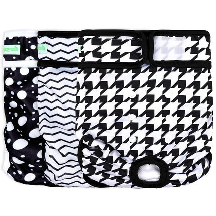 Wegreeco Reusable and Washable Female Dog Diapers, 3-Pack