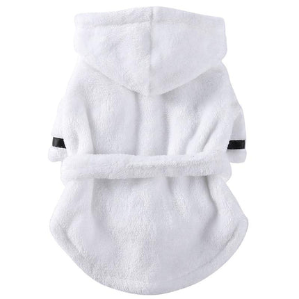 Dog Towel Luxury Soft Cotton Hooded Bathrobe- Multiple Color