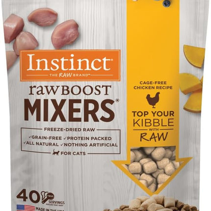 Raw Boost Mixers Freeze Dried Raw Cat Food Topper, Grain Free Cat Food Topper 6 Ounce (Pack of 1)