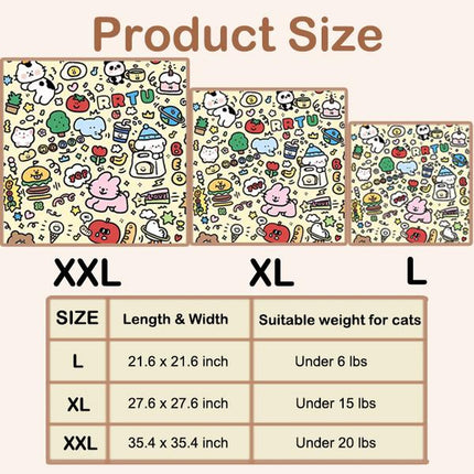 Reusable Cat Grooming Wrap – Washable Anti-Scratch Restraint Bag for Stress-Free Nail Clipping, Face Cleaning, Medication , Multifunctional Care& More| Also Great for Makeup or Camera Travel Storage