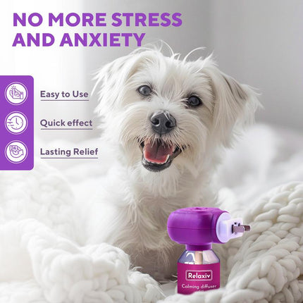 Calming Diffuser Kit for Dogs & Puppies - 700 Sq. Ft Coverage