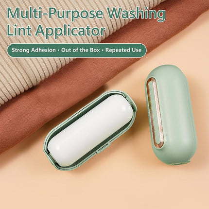 Reusable Lint Roller Portable Mini Lint Remover Cat Pet Hair Rollers Travel Size Sticky Cleaner Dog Hair Remover for Clothes Washable Gel Lint Roller Ball
