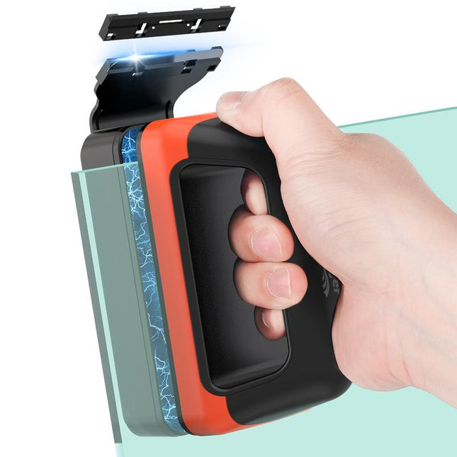 Hygger Fish Tank Magnetic Glass Cleaner Two Detachable Algae Scraper for Aquarium Fish Tank，Floating Scrubber Brush Glass Algae Magnet Cleaning Tool for Small Medium Large Aquariums Tank