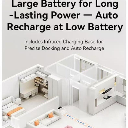 Pawpal Orbit: Smart Self-Charging Pet Camera with 1080P HD, Phone Control, Laser Fun & Voice Chat for Remote Play with Cats and Dogs Pet Cam with Night Vision Indoor Movable