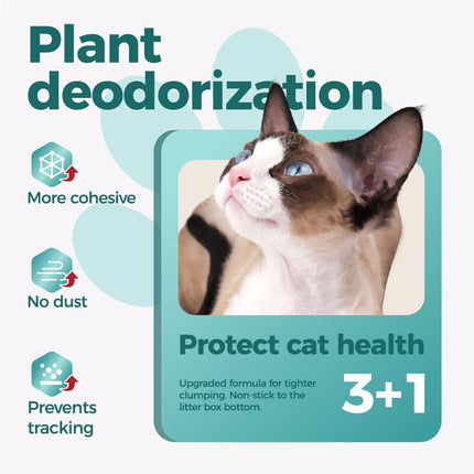 Tapioca Cat Litter, Tofu Cat Litter, Kitty Litter,Odor Control Quick Clumping Low Dust ,Kitten Litter,Smart Litter Boxes Cat Litter,A Ideal Partner for Automatic Litter Boxes,Cassava Cat Litter,Flushable Cat Litter,