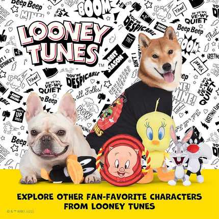 for Pets Brown Tasmanian Devil Taz Ball Body Plush Dog Toy for All Dogs | Squeak Toy for Dogs | Cartoon Character Soft Plush Stuffed Dog Toy 3.9 Inch