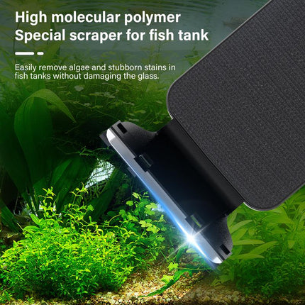 Hygger Fish Tank Magnetic Glass Cleaner Two Detachable Algae Scraper for Aquarium Fish Tank，Floating Scrubber Brush Glass Algae Magnet Cleaning Tool for Small Medium Large Aquariums Tank