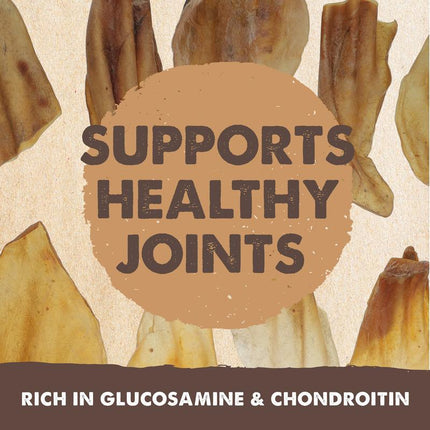 Grass-Fed Cow Ear Chews for Dogs - All-Natural & Delicious