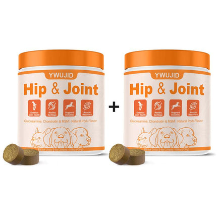 Glucosamine for Dogs Hip and Joint Supplement Chews, Chondroitin Joint Supplement for Dogs, Joint Chews for Dog, Dog Supplement for Joint Pain Relief