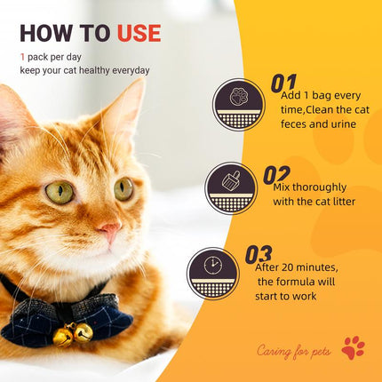 Cat Companion Odor Eliminator - Healthy Cat with Effective Odor Control, Non-Irritating, Safe & Fresh Air, Innovative Technology Cat Enzyme Cleaner