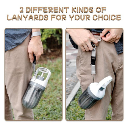 LIVEKEY Pooper Scooper for Dogs 2 in 1 Portable Dog Waste Pick-Up Claw 6.2'' Palm Wide with 75PCS Bag Attachment for Small to Large Dogs Pet Supplies Dispenser