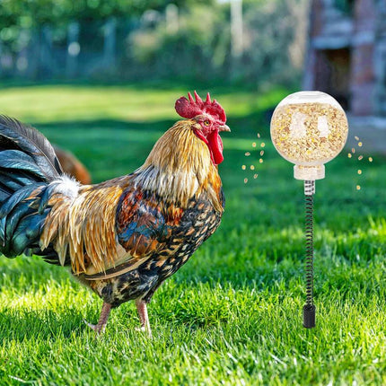 2 Pack Chicken Peck Toy, Chick Slow Feeder Ball & Enrichment Toy, Boredom Toys for Your Flock, Chicken Coop Toys for Hens Birds