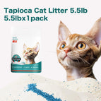 5.5Lb*1  5.5Lb Tapioca Cat Litter