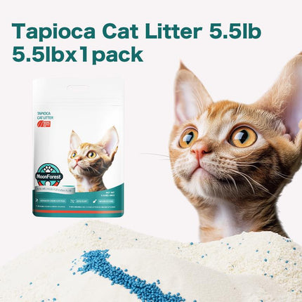Tapioca Cat Litter, Tofu Cat Litter, Kitty Litter,Odor Control Quick Clumping Low Dust ,Kitten Litter,Smart Litter Boxes Cat Litter,A Ideal Partner for Automatic Litter Boxes,Cassava Cat Litter,Flushable Cat Litter,