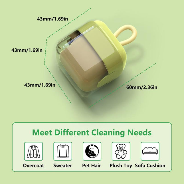 2-Pack Mini Lint Roller, Washable Sticky Roller Reusable Lint Remover Portable Pet Hair Remover for Clothes,Travel Household