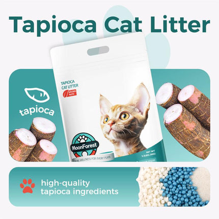 4Pack, Tapioca Cat Litter, Cat Lietter,Kitty Litter,Smart Litter Boxes Cat Litter.