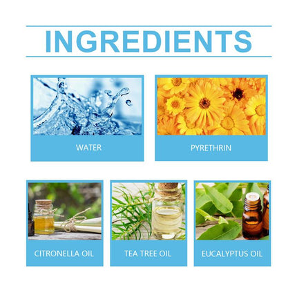 Jue-Fish Bedbug Spray Killer Bedbug Eliminator Dormitory Bed Bedroom Lice and Mite Spray Advanced Antibacterial Acting Low Odor，Targeting Bed Bugs and Kissing Bugs