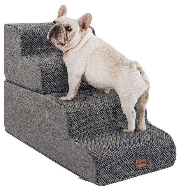 Made4Pets Dog Stairs and Ramp for Bed 3-5 Step Non-Slip Pet Stairs Suitable for High Bed Climbing Universal Design for Dogs and Cats Outdoorfun - Home