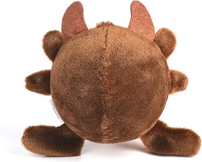 for Pets Brown Tasmanian Devil Taz Ball Body Plush Dog Toy for All Dogs | Squeak Toy for Dogs | Cartoon Character Soft Plush Stuffed Dog Toy 3.9 Inch