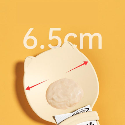 4 Pack Cat Strip Feeder Spoon Cat Wet Treats Dispense Spoon, Cat Stripe Squeeze Spoon, Pet Supplies Cat Food Spoon for Cat Liquid Snack Lickable Cat Feedingcat Bar Squeeze Spoon | | Multifunctional Lickable Wet Cat Treat Dispenser Spoon for Cats