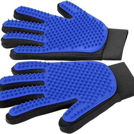 A+Pet Hair Remover Glove - Gentle Pet Grooming Glove Brush - Deshedding Glove - Massage Mitt with Enhanced Five Finger Design - Perfect for Dogs & Cats with Long & Short Fur - 1 Pack (Right-Hand), Removal Cleaning Tools