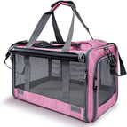 Pink(With Pet Safety Belt And Cat Collar Gift)